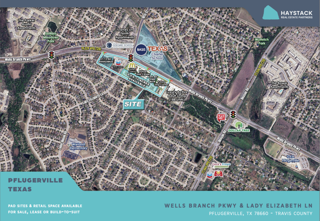 Wells Branch Retail & Pad Sites