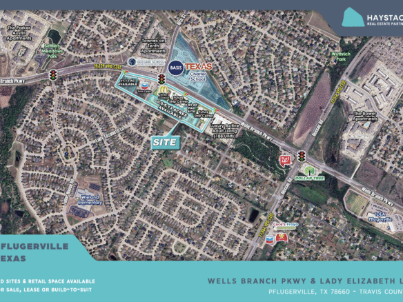 Wells Branch Retail & Pad Sites