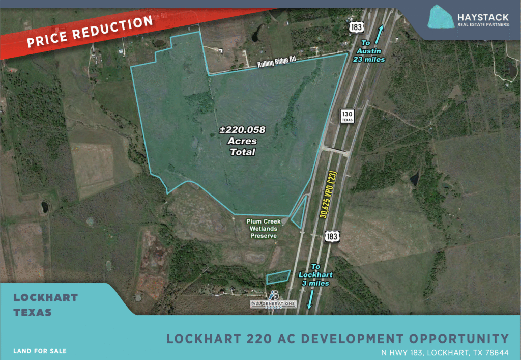 Lockhart 220 AC Development Opportunity
