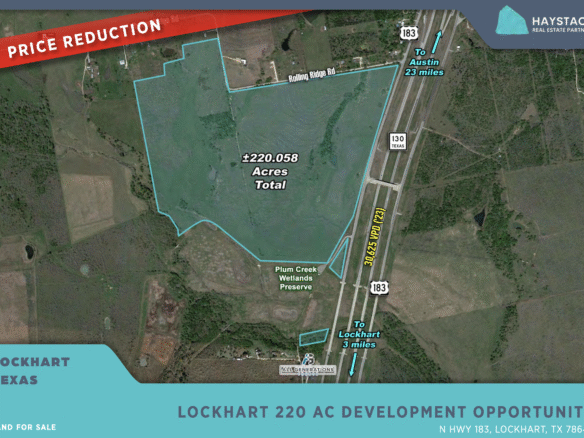 Lockhart 220 AC Development Opportunity